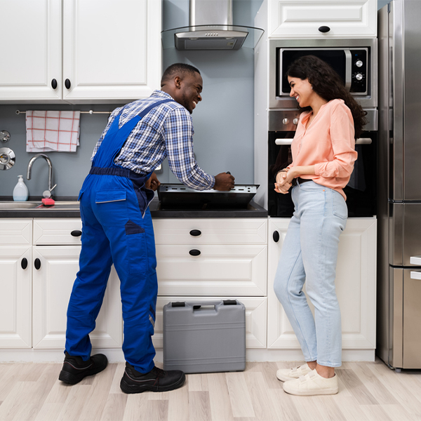 can you provide an estimate for cooktop repair before beginning any work in Village Green-Green Ridge PA